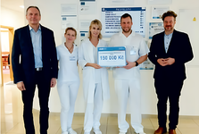 Dar pro zdraví: 150 tisíc korun od vodáren pomůže s vodoléčbou v Boskovicích