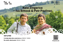 Zveme vás na koncert projektu Kala Zingarica – Iva Bittová & Petr Pavlinec & sbor v Hodoníně u Kunštátu